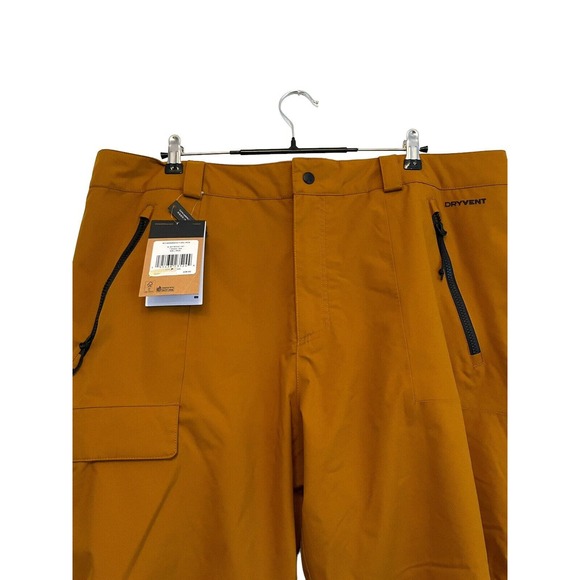 NWT The North‎ Face Seymore Snow Pants Men Size XXL Timber Tan Ski Dryvent DWR - Picture 5 of 12